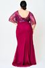 Immagine di PLUS SIZE SEQUINS EVENING DRESS